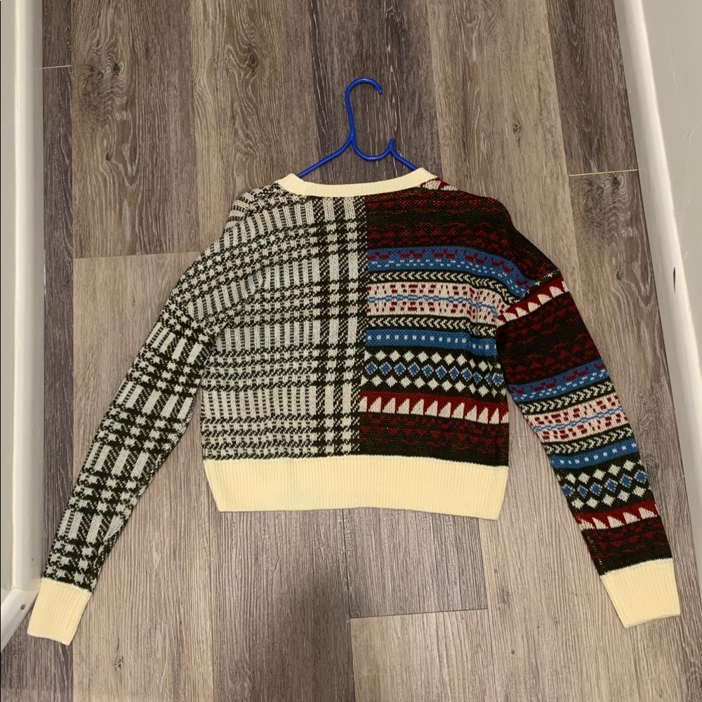 Multicolor Patterned Women's Sweater